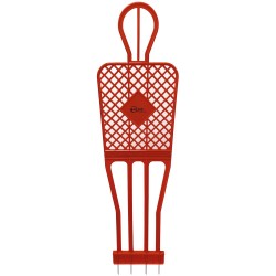 Манекен футболіста Meta Defender Man Dummy Elite 180 см, червоний, код: 080101514507