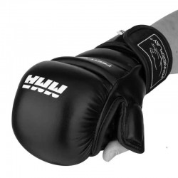 Рукавиці для MMA PowerPlay S, чорний, код: PP_3026_S_Black