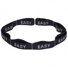 Стрічка еластична з петлями для розтяжки Record Elastiband Easy чорний-сірий, код: FI-6345-A_BKGR Стрічка еластична з петлями для розтяжки Record Elastiband Easy чорний-сірий, код: FI-6345-A_BKGR