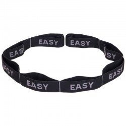 Стрічка еластична з петлями для розтяжки Record Elastiband Easy чорний-сірий, код: FI-6345-A_BKGR