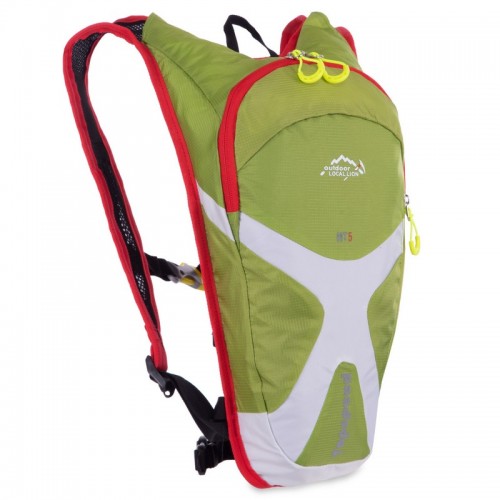 Рюкзак спортивний Inoxto 40х21х5см, салатовий, код: LK409_LG