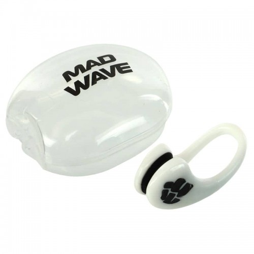 Затискач для носа MadWave Ergo білий, код: M071202_W