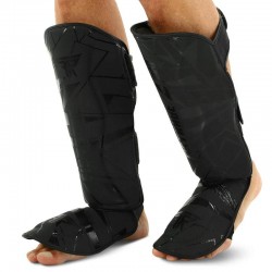 Захист гомілки та стопи для єдиноборств Fistrage Intense Fighter L, чорний, код: VL-9349_LBK Захист гомілки та стопи для єдиноборств Fistrage Intense Fighter L, чорний, код: VL-9349_LBK