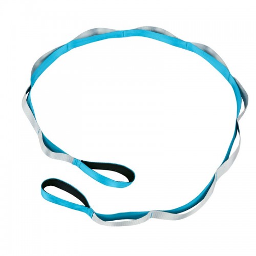Стрічка для розтяжки FitGo Stretch Strap блакитний, код: FI-8369_N