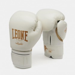 Боксерські рукавиці Leone Mono 12 унцій, білий, код: 500151-RX