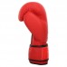 Боксерські рукавиці шкіряні Hard Touch 10 унцій, червоний, код: BO-4230_10R