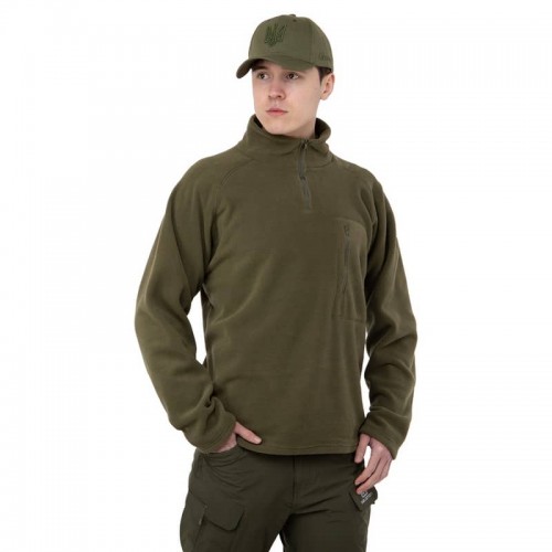 Кофта флісова Tactical Military Rangers 2XL, оливковий, код: ZM-M302_2XLOL