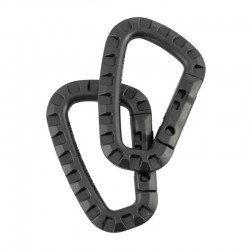 Карабін Kombat Tactical Carabiner 1шт, код: kb-tc-blk