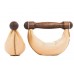 Гантелі Nohrd SwingBell Горіх натуральний 2х4 кг, бежевий, код: SB-NH-13.182-IN
