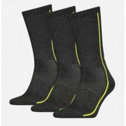 Шкарпетки Head Performance Crew 3 пари, розмір 43-46, сірий-жовтий, код: 8720245181501