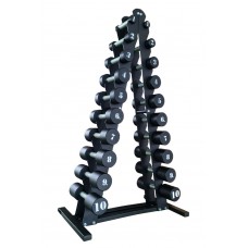 Стійка для гантелей ялинка RN-Sport під ряд 1-10 кг (без гантель), код: St-ELK