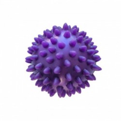 М"яч масажний надувний SNS D8 d=80мм, фіолетовий, код: 18136-SNS