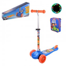 Самокат триколісний Toys Hot Wheels синій-помаранчевий, код: 203733-T