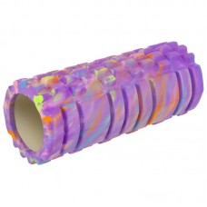 Ролик для йоги FitGo 330х150 мм, фіолетовий-синій, код: FI-4940_VBL Ролик для йоги FitGo 330х150 мм, фіолетовий-синій, код: FI-4940_VBL