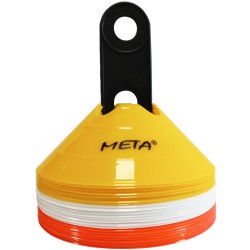 Набір розмічальних фішок з вирізами Meta Cut Top Space Marker Set Of 24 жовтий, білий-помаранчевий, код: 080101514590