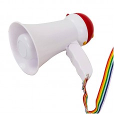 Гучномовець мегафон (рупор) PlayGame 15W, білий-червоний, код: HW-1R-S52