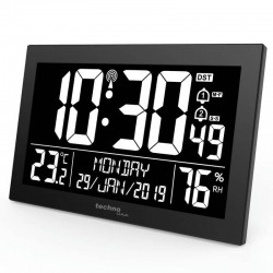 Настінний годинник Technoline WS8017 Black, код: DAS301334-DA