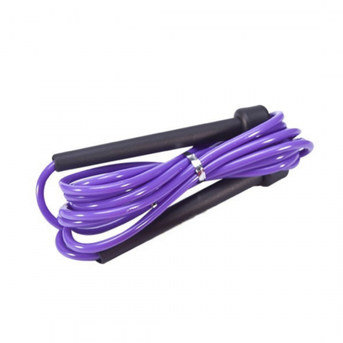 Скакалка LiveUp Jump Rope LS3115-N-P 2750 мм, чорний-фіолетовий, код: 6951376160642 Скакалка LiveUp Jump Rope LS3115-N-P 2750 мм, чорний-фіолетовий, код: 6951376160642