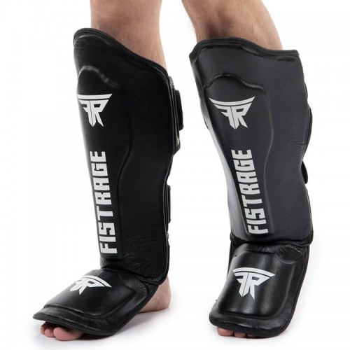 Захист гомілки і стопи для єдиноборств Fistrage M (h-36см, l-17см), чорний, код: VL-8472_MBK Захист гомілки і стопи для єдиноборств Fistrage M (h-36см, l-17см), чорний, код: VL-8472_MBK