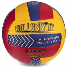 М'яч волейбольний Ballonstar №5, різнокольоровий, код: LG0162-S52