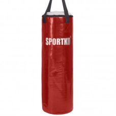 Мішок боксерський SportKo 850х320 мм, 20 кг, червоний, код: MP-3_R