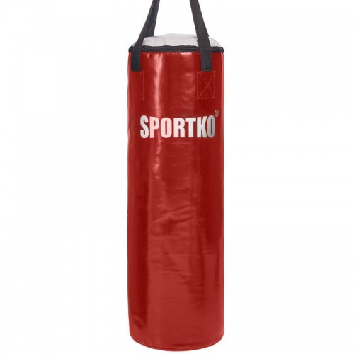 Мішок боксерський SportKo 850х320 мм, 20 кг, червоний, код: MP-3_R