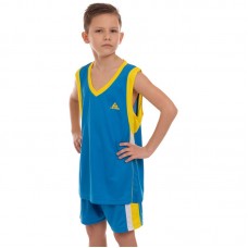 Форма баскетбольна дитяча PlayGame Lingo XL (ріст 145-155) блакитний, код: LD-8095T_XLN-S52
