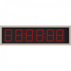 Годинник спортивний LedPlay (590х165), код: CHT1006 Годинник спортивний LedPlay (590х165), код: CHT1006