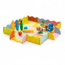 Дитячий килимок-пазл з бортиками WCG Toys 300x300х12мм, 25 частин, код: EVA SSD2-IF