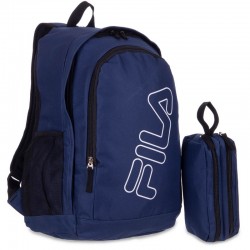 Міський рюкзак з пеналом Fila 25л, темно-синій, код: 211_DBL