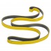 Гума петля для підтягувань та тренувань стрічка силова двошарова FitGo Dual Power Band жовтий-сірий, код: 8037-22-S52