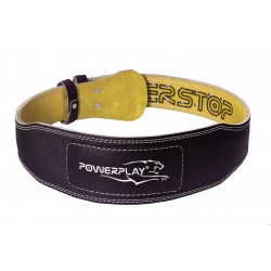 Пояс для важкої атлетики PowerPlay XL чорно-жовтий, код: PP_5085_Yellow_XL