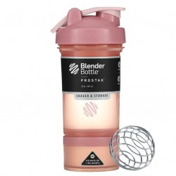 Шейкер спортивний BlenderBottle ProStak 22oz/650ml с 2-мя контейнерами Rose_Pink, код: PS 22oz Rose_Pink