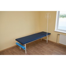 Кушетка оглядова медична зі штативом, кошиками та тримачем одноразових простирадл Атон КС, код: 1629021414-A Кушетка оглядова медична зі штативом, кошиками та тримачем одноразових простирадл Атон КС, код: 1629021414-A