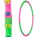 Обруч масажний FitGo Hula Hoop Double Grace Magnetic 1000 мм, код: JS-6005