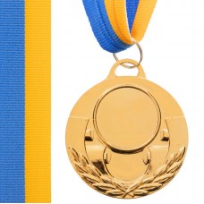 Заготівля медалі спортивної PlayGame Aim золотий, код: C-4846_G-S52