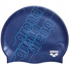 Шапка для плавання дитяча Arena Print JR синій, код: 3468336700075