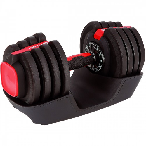 Гантель набірна Fit-On Flex 1х1-18кг, код: 2021-0001