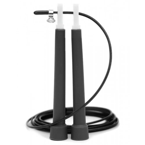 Скакалка швидкісна для кросфіту Cornix Speed Rope Basic, 2800 мм, чорний, код: XR-0160 Скакалка швидкісна для кросфіту Cornix Speed Rope Basic, 2800 мм, чорний, код: XR-0160