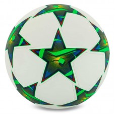 М"яч футбольний PlayGame №5, білий-зелений, код: FB-9821_G