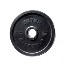 Диск прогумований InterAtletika 10 кг, код: LCA025-M Диск прогумований InterAtletika 10 кг, код: LCA025-M