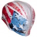 Шапочка для плавання MadWave USA синій-червоний, код: M055303001W-S52