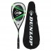 Ракетка для сквошу Dunlop D SR Apex Infinity HL чорний-зелений, код: DL773403-S52 Ракетка для сквошу Dunlop D SR Apex Infinity HL чорний-зелений, код: DL773403-S52