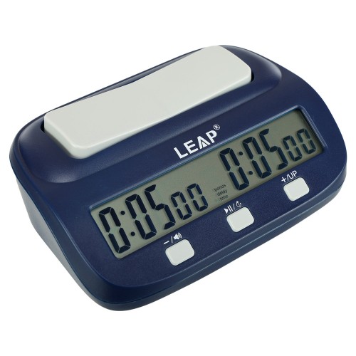 Шаховий годинник PlayGame Leap чорний, код: PQ9923-S52