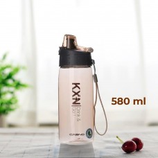 Пляшка для води Casno 580 мл, помаранчева (Brown), код: KXN-1179_Orange