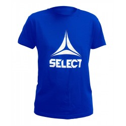 Футболка чоловіча Select T-shirt Basic With Big Select Logo 3XL, синій, код: 5703543251506