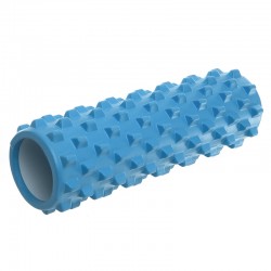 Роллер для занять йогою і пілатесом FitGo Grid Rumble Roller, синій, код: FI-4942_BL