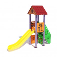Ігровий комплекс Miros "Лісові друзі" 3770x1350x3230 мм, код: DIOP701HDPE  Ігровий комплекс Miros "Лісові друзі" 3770x1350x3230 мм, код: DIOP701HDPE
