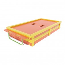 Пісочниця з кришкою Miros 2460х1200х340 мм, код: DIO207.3