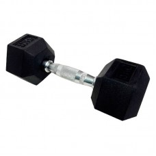 Гантель шестигранна обрезиненного BioGym 1х5кг, код: DD 6442-5 Гантель шестигранна обрезиненного BioGym 1х5кг, код: DD 6442-5